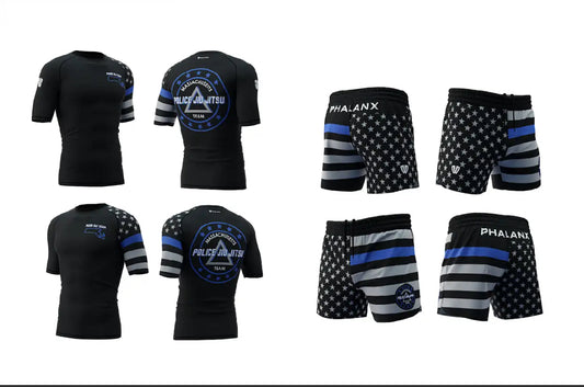 Team No-Gi Blue Line Flag Kit